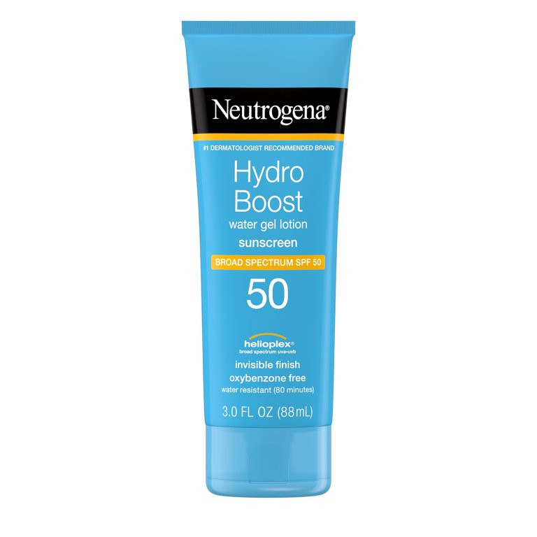 Neutrogena Hydro Boost Moisturizing Sunscreen Lotion, SPF 50, 3 fl. oz - Walmart.com | Walmart (US)