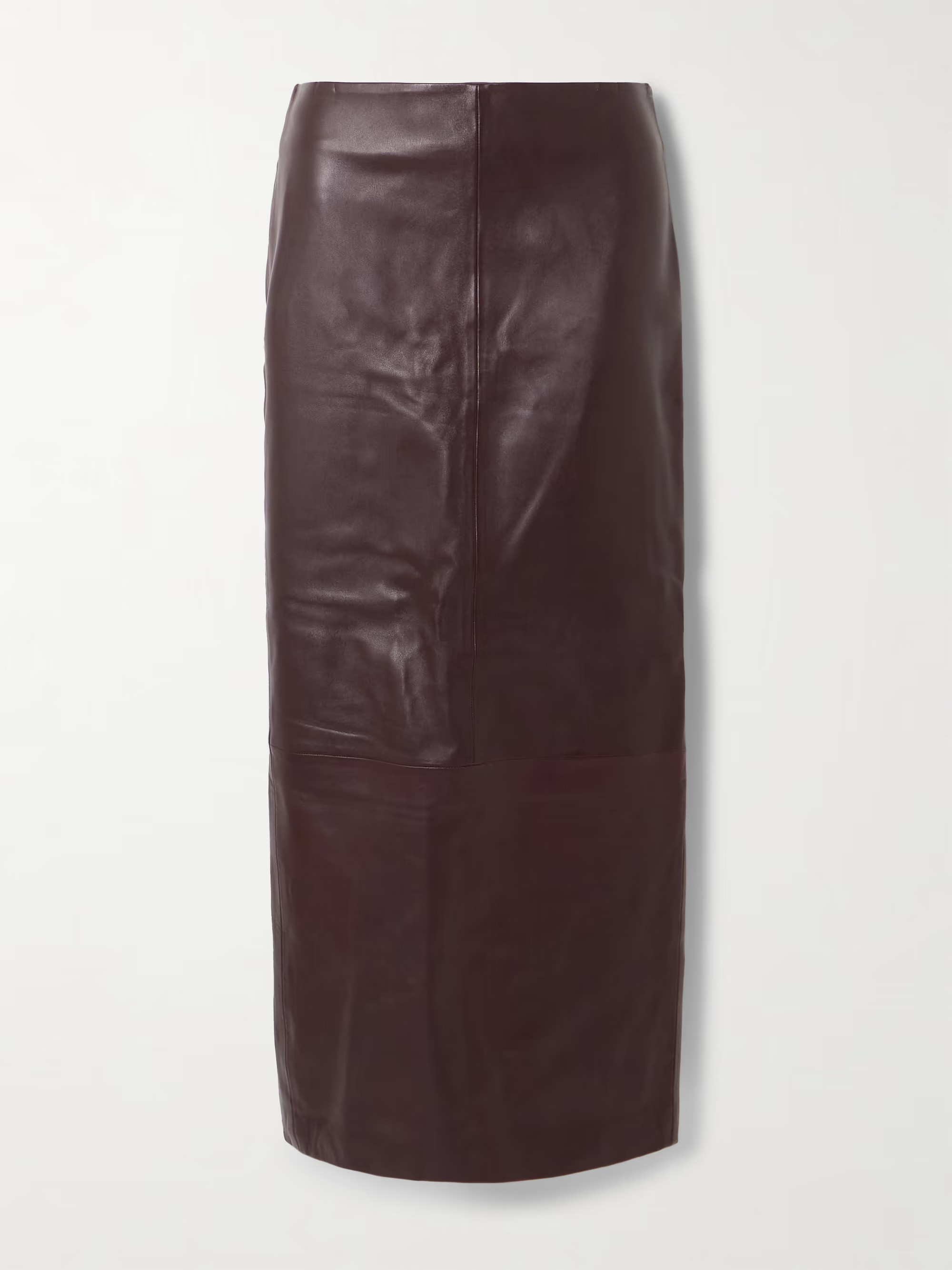 Paneled leather maxi skirt | NET-A-PORTER (UK & EU)