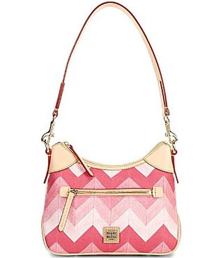Dooney Bourke Small Chevron Hobo Bag - Hot Pink | Dillard's