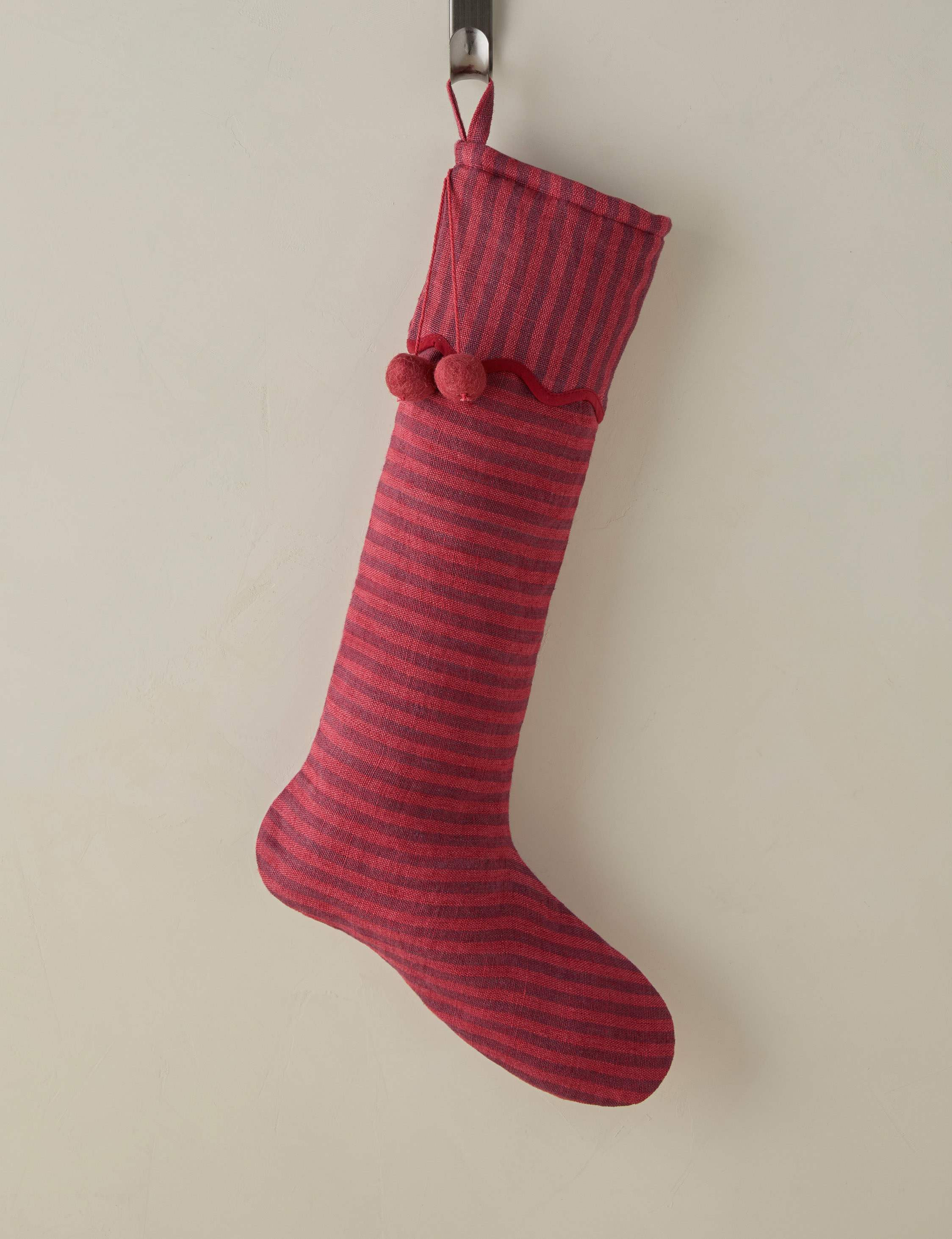 Lanie Linen Stocking by Sarah Sherman Samuel | Lulu and Georgia 