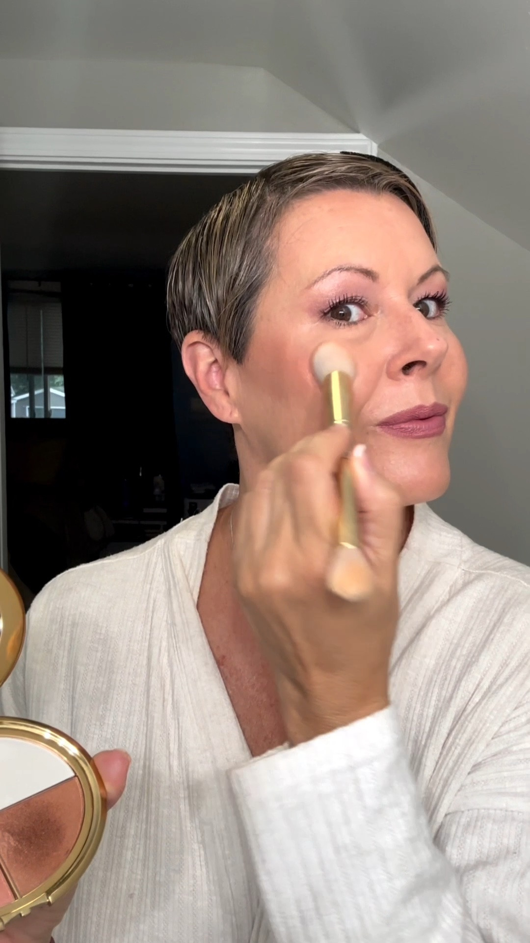 The ✨ Tarte Glow Wardrobe ✨ has quickly become one of my favorite grab-and-go face palettes. It gives you everything you need for an effortless, healthy glow—bronzer, blush, and two gorgeous illuminators all in one compact.

Wear each shade on its own for a soft, everyday look, or layer them together when you want a little extra glow. It’s perfect for busy mornings, travel, or keeping your makeup routine simple without sacrificing a polished finish.

#LTKOver40 #LTKBeauty #LTKgrwm