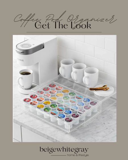 Get your coffee station organized with this coffee organizer from Walmart. I also linked othered from the home edit which I personally have. 

#LTKunder50 #LTKFind #LTKhome