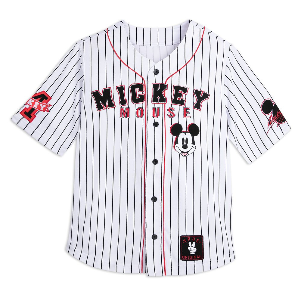 Mickey Mouse Baseball Shirt for Adults | Disney Store