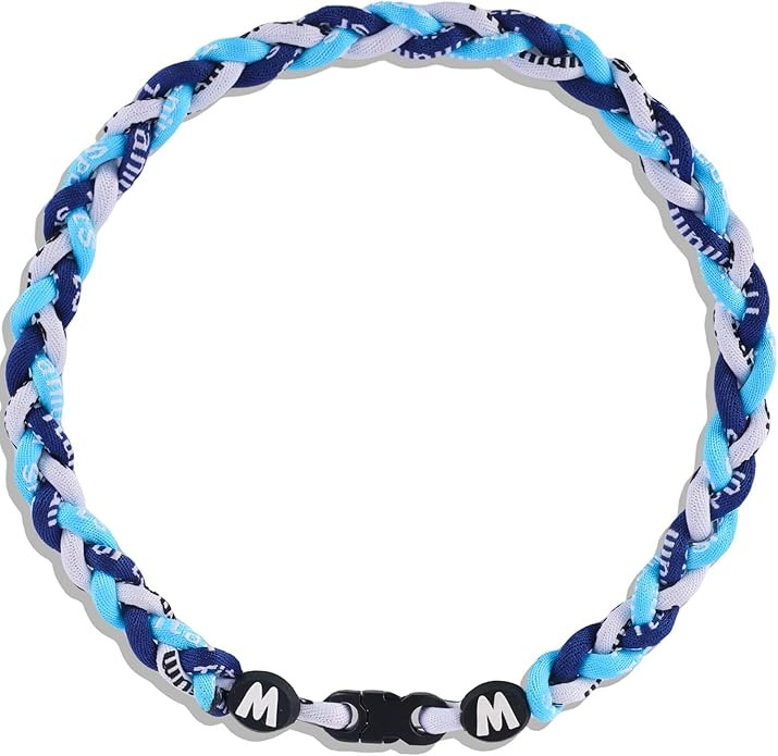 Premium 18inch Baseball Necklace w/Nylon Tri-Braided Rope Tornado Design | Amazon (US)