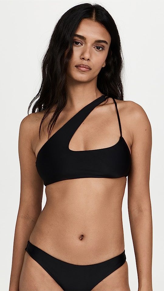 Queensland Cross Shoulder Bikini Top | Shopbop
