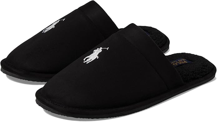 POLO RALPH LAUREN Men's Klarence Scuff Slipper | Amazon (US)