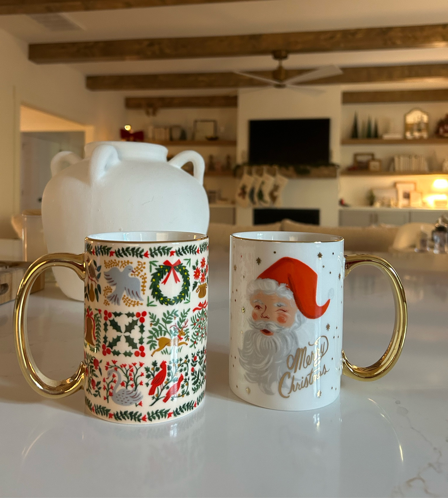 Santa mug
Christmas mugs
#riflepaperco

#LTKHome #LTKHoliday #LTKGiftGuide