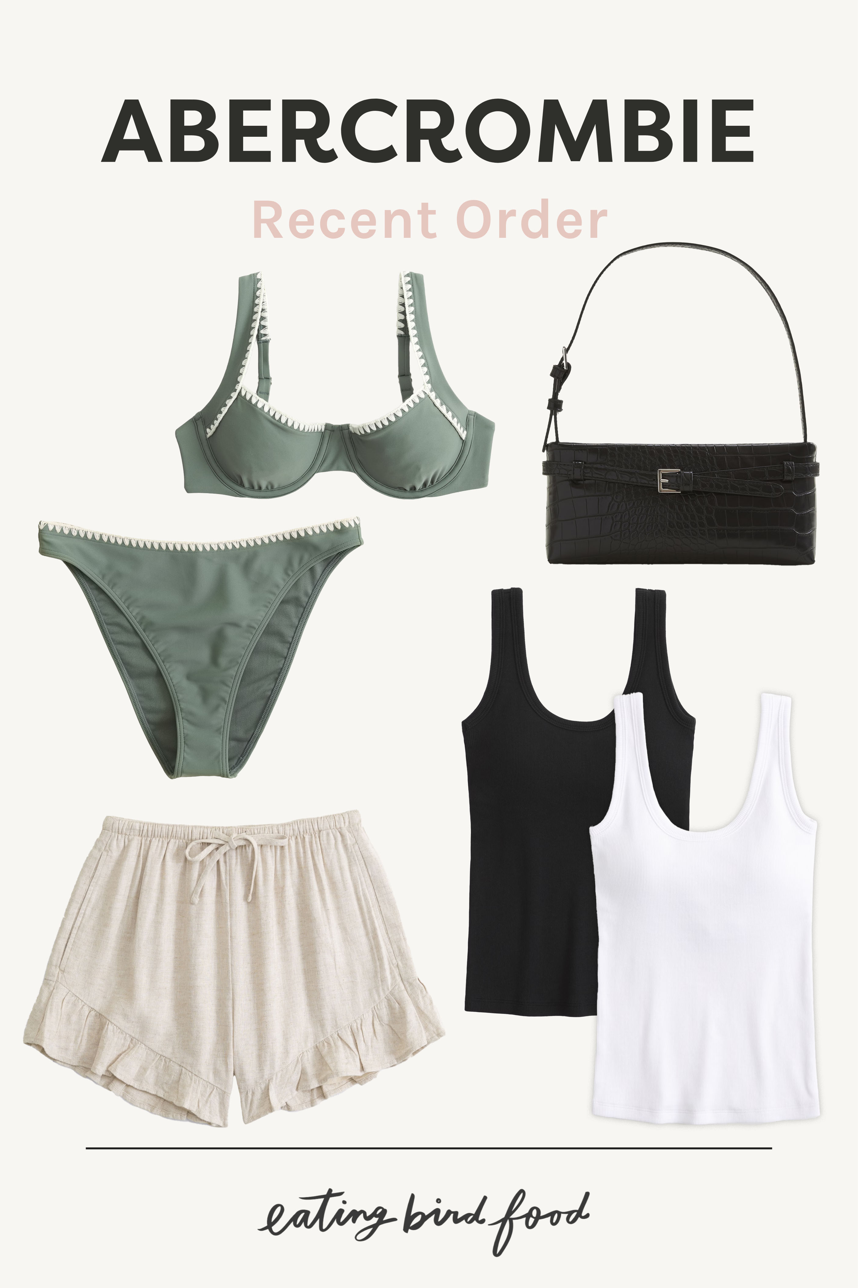 My Abercrombie Order | Recent Abercrombie Order 

 #LTKootd #LTKSeasonal #LTKSwim