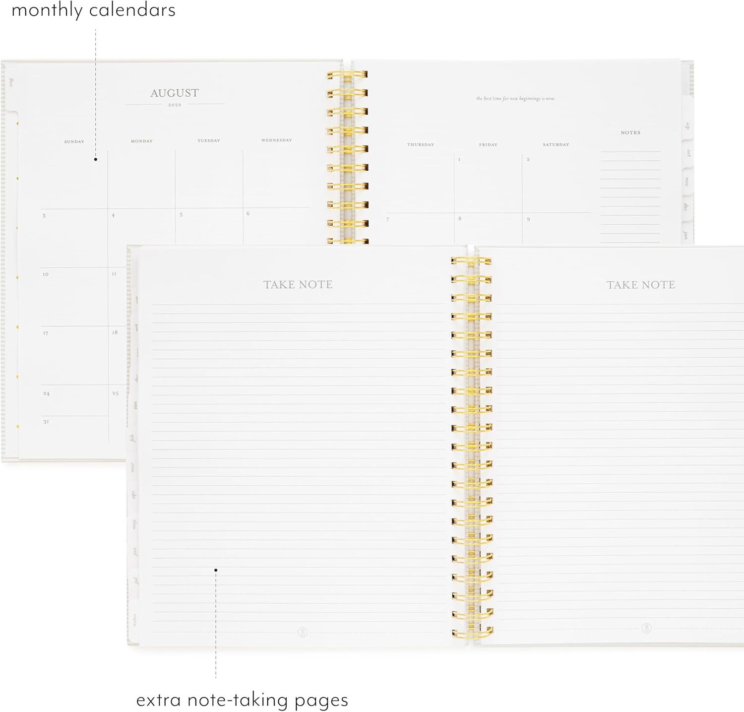 Sugar Paper 2025-2026 Large Weekly Spiral Academic Planner, August 2025 to July 2026, School, Col... | Amazon (US)