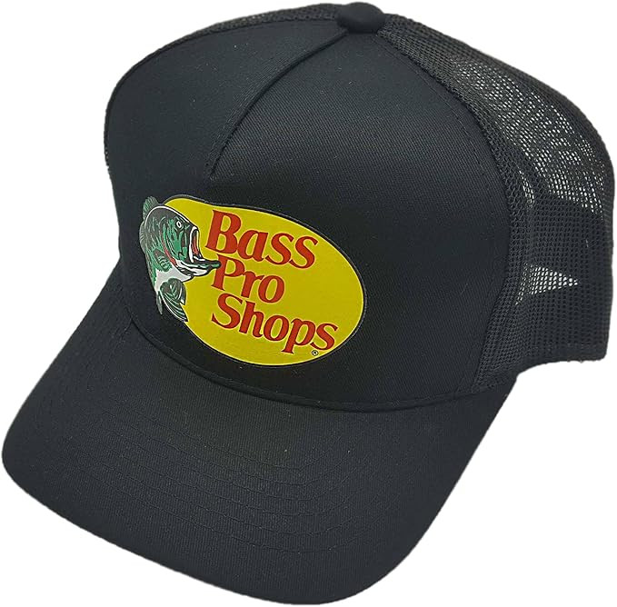 Bass Pro Shops Men's Trucker Hat Mesh Cap - One Size Fits All Snapback Closure - Great for Huntin... | Amazon (US)
