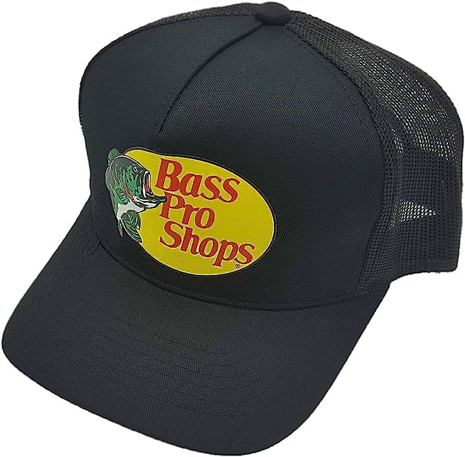 Bass Pro Shops Men's Trucker Hat Mesh Cap - One Size Fits All Snapback Closure - Great for Huntin... | Amazon (US)