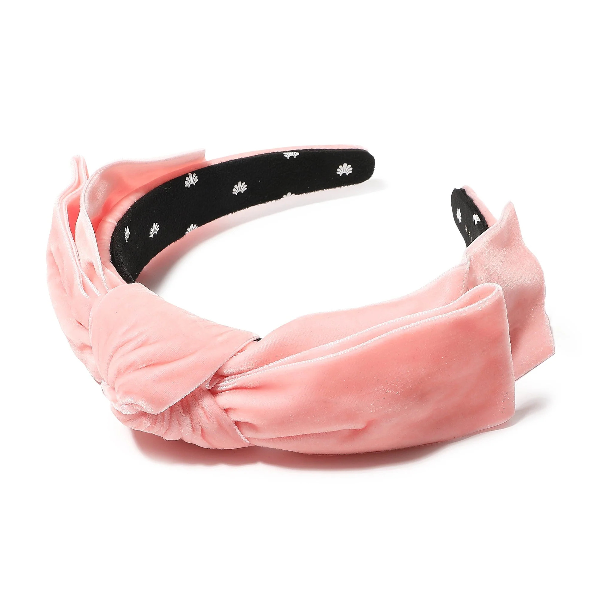 BLUSH SHIRLEY WIDE RIBBON HEADBAND | LELE SADOUGHI