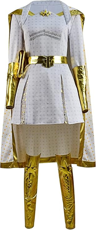 Amazon.com: Skycos Starlight Cosplay Costume Annie January Dress Jumpsuit Cloak Outfits US Size (... | Amazon (US)