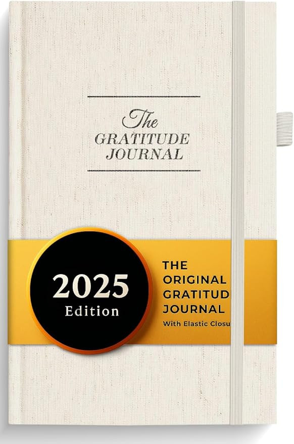 The Gratitude Journal: Inspire Thankfulness, Mindfulness, Positivity, Happiness,Upgraded with Pen... | Amazon (US)