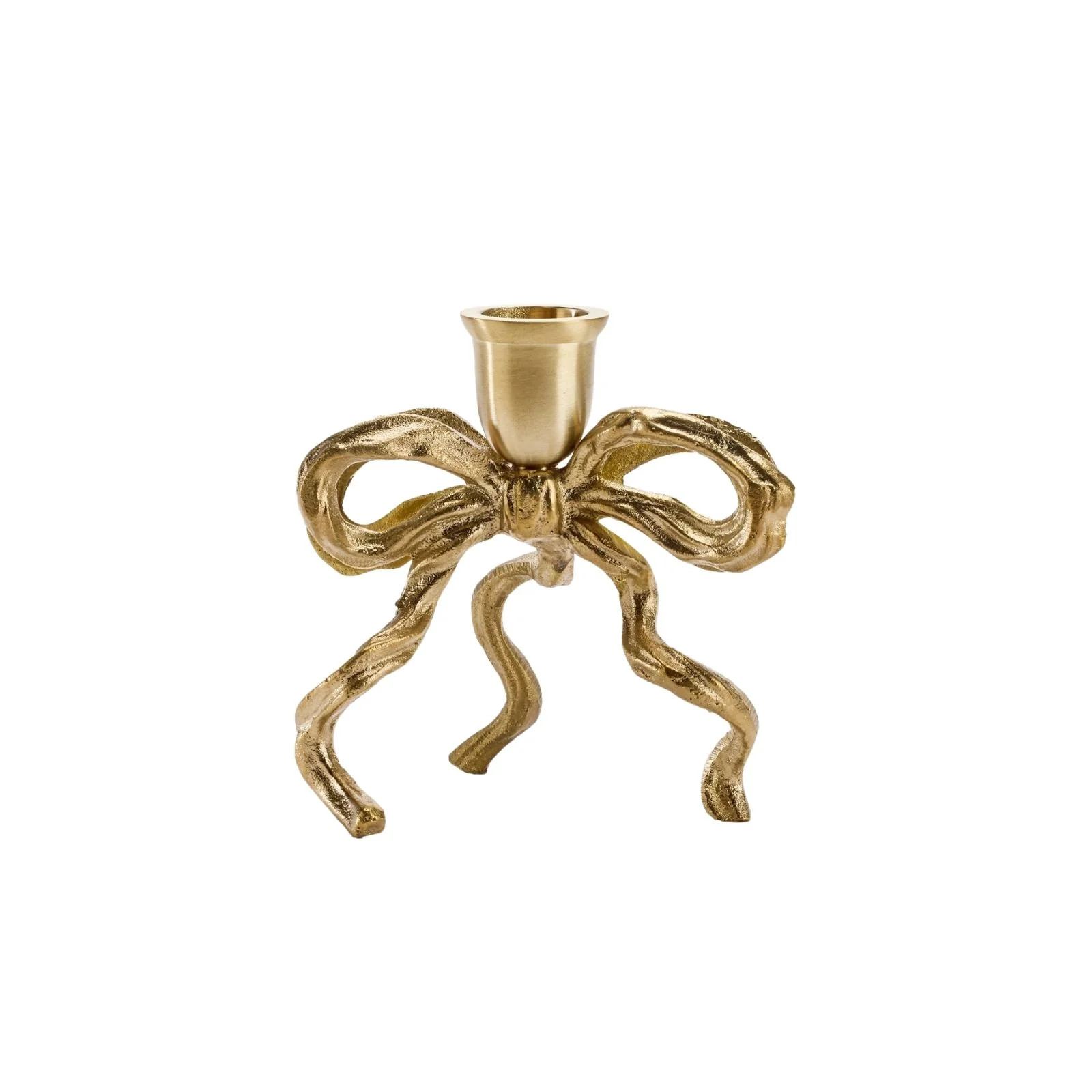 Bow Taper Candle Holder | Brooke & Lou | Brooke and Lou