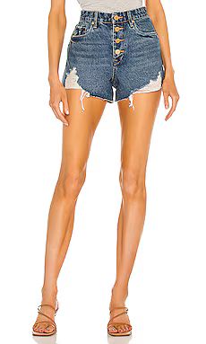 BLANKNYC Denim Exposed Button Cutoff Short in Living The Dream from Revolve.com | Revolve Clothing (Global)