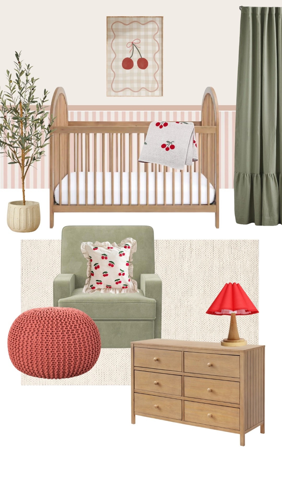 Cherry Themed Nursery 🍒

#LTKBaby #LTKBump #LTKKids