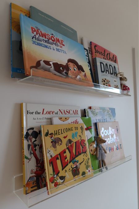 Nursery bookshelves • Amazon acrylic bookshelves + books linked  

#LTKbaby #LTKkids #LTKfamily