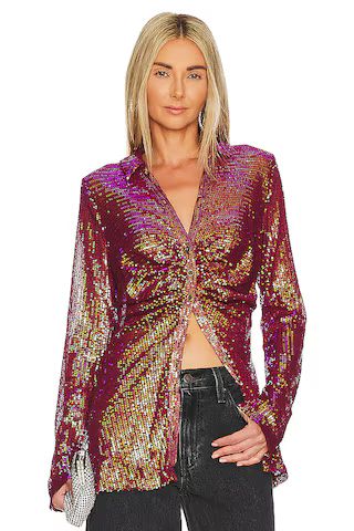SEQUIN BUTTONED TOP
                    
                    Free People | Revolve Clothing (Global)