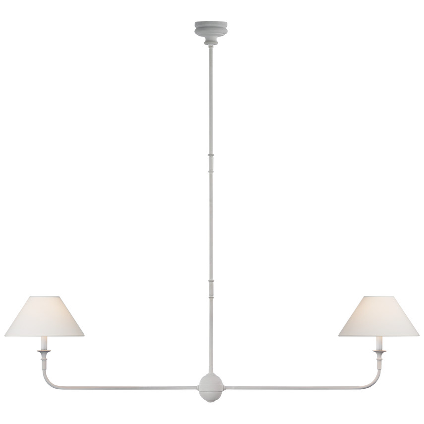 Piaf Large Two Light Linear Pendant | Visual Comfort