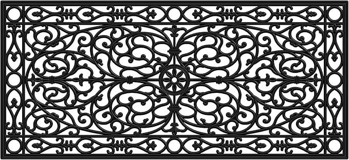 Calloway Mills 900222448 Gatsby Rubber Doormat, 24" x 48" | Amazon (US)