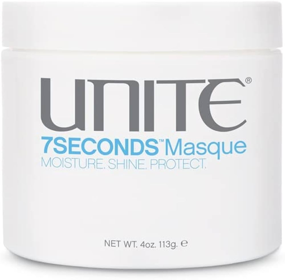 UNITE Hair - 7SECONDS Masque - Deep Conditioning Treatment for All Hair Types - Restores Elastici... | Amazon (US)