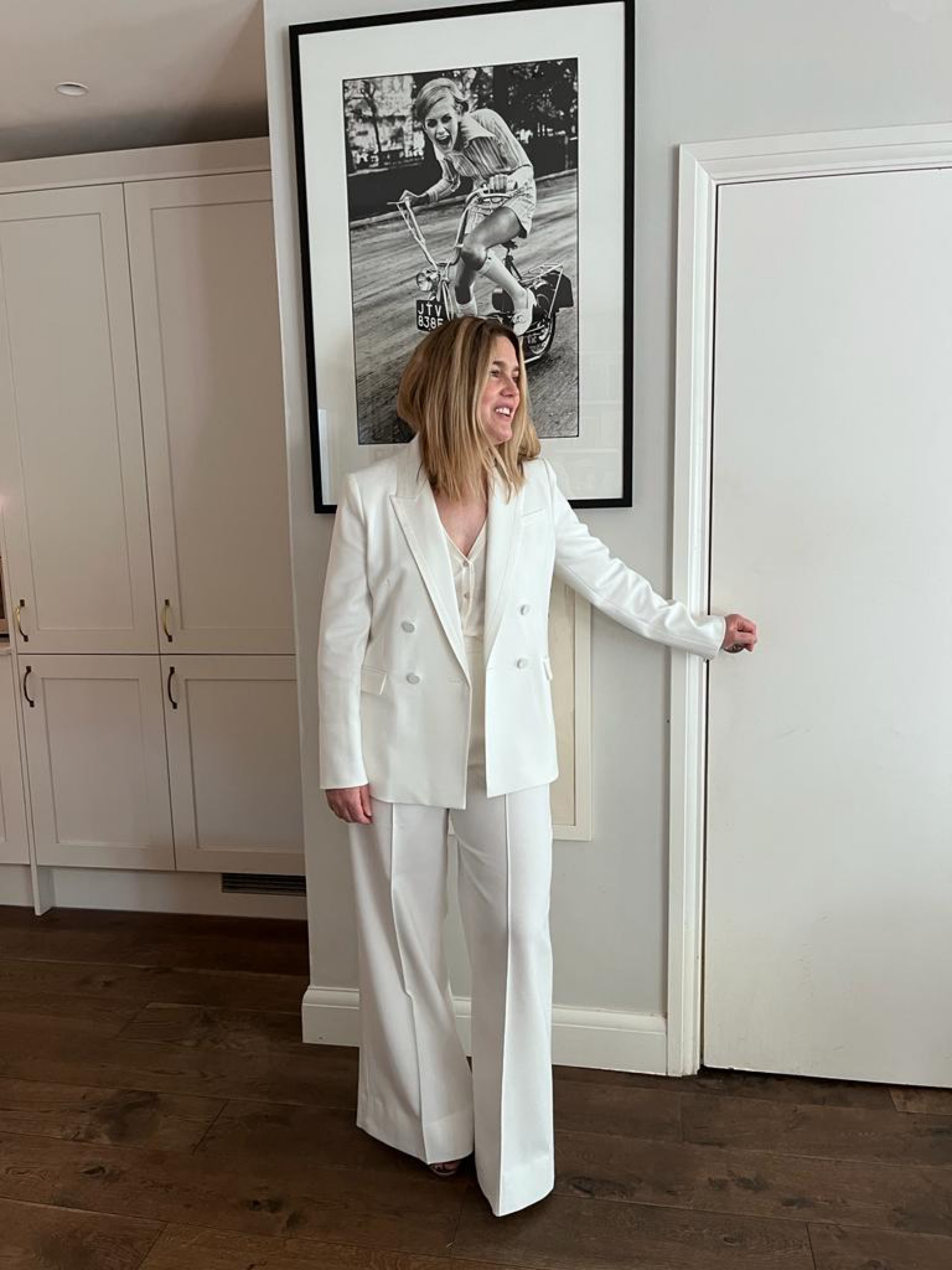 ME+EM 🤍

White trouser suit, white tux, tux tailoring, white blazer, white flared trouser, silk knit vest, classic layering, layering pieces

#LTKwedding #LTKstyletip #LTKSeasonal