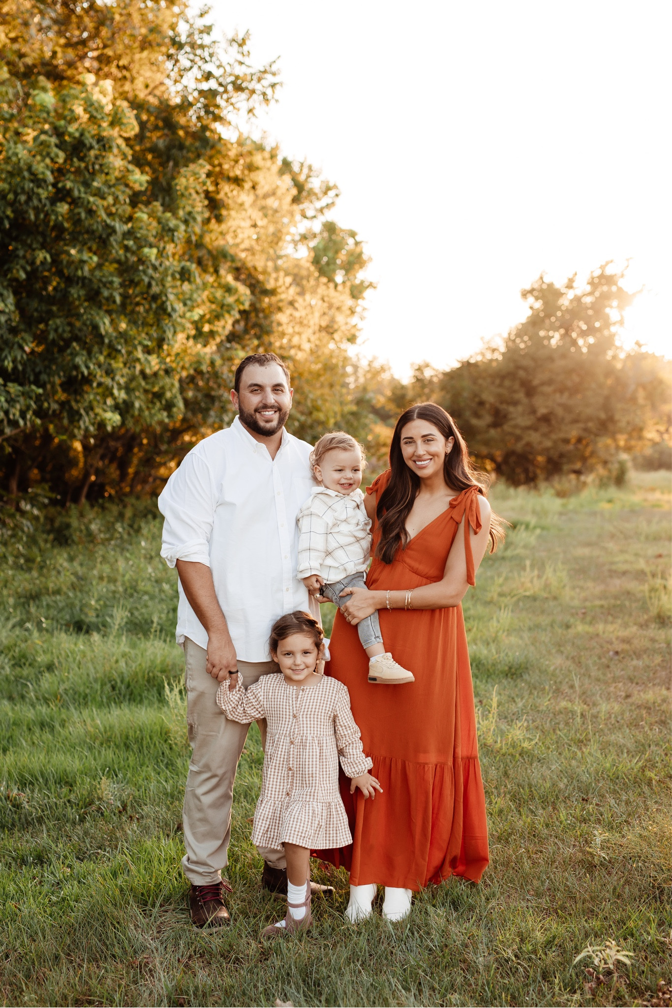 This fall family shoot ended up being so fun. Dress is Abercrombie & 15% off code: LTKCON had the green on this summer but love the burnt orange color for this season! 



#LTKSeasonal #LTKsalealert #LTKCon
