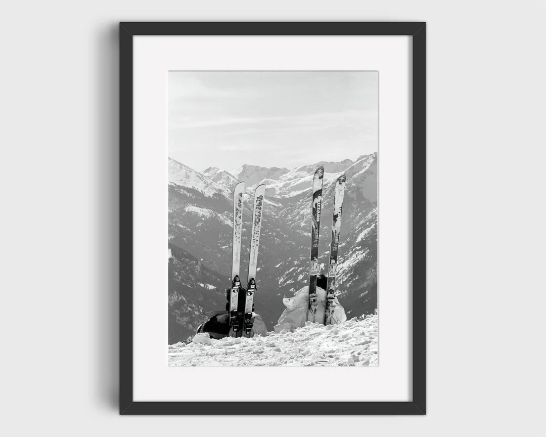 Vintage APRES SKI PHOTO Print Vintage Ski Art, Ski Home Decor, Antique Ski, Ski Lodge Wall Decor,... | Etsy (US)