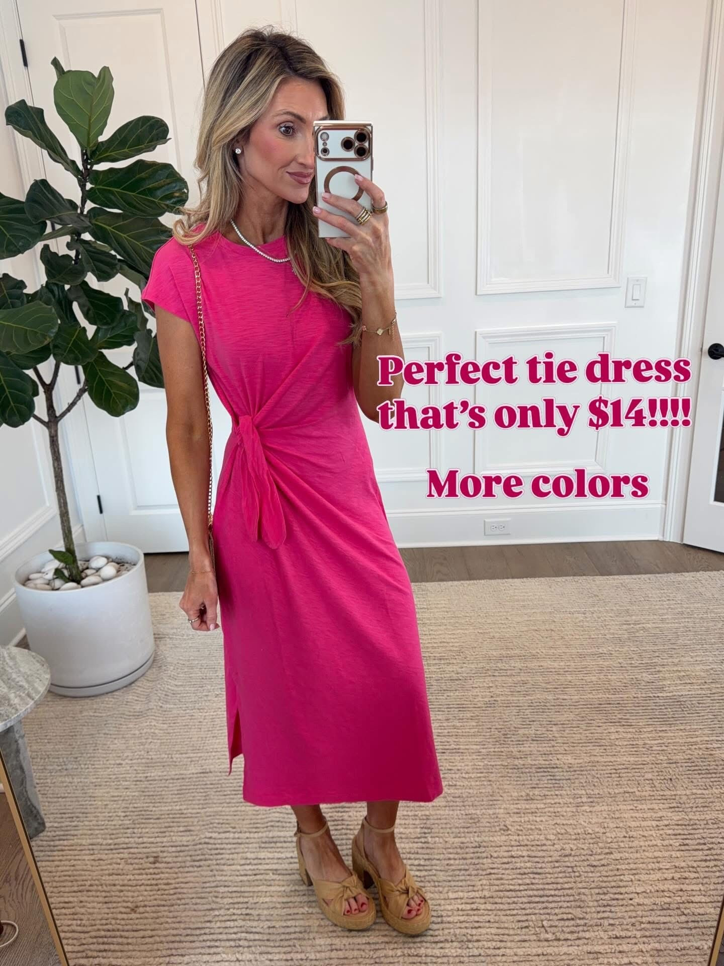 The perfect tie maxi dress for spring! 💗

#LTKmomlife #LTKSpringSale #LTKSaleAlert