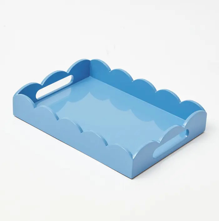 Small Lacquer Scalloped Tray | Nordstrom