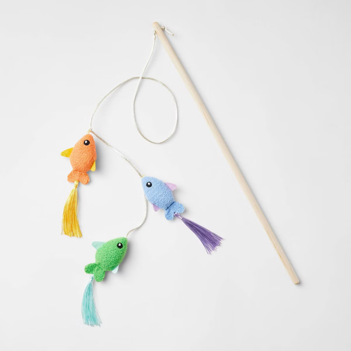 Fish Trio Wand Cat Toy - Boots & Barkley™ | Target