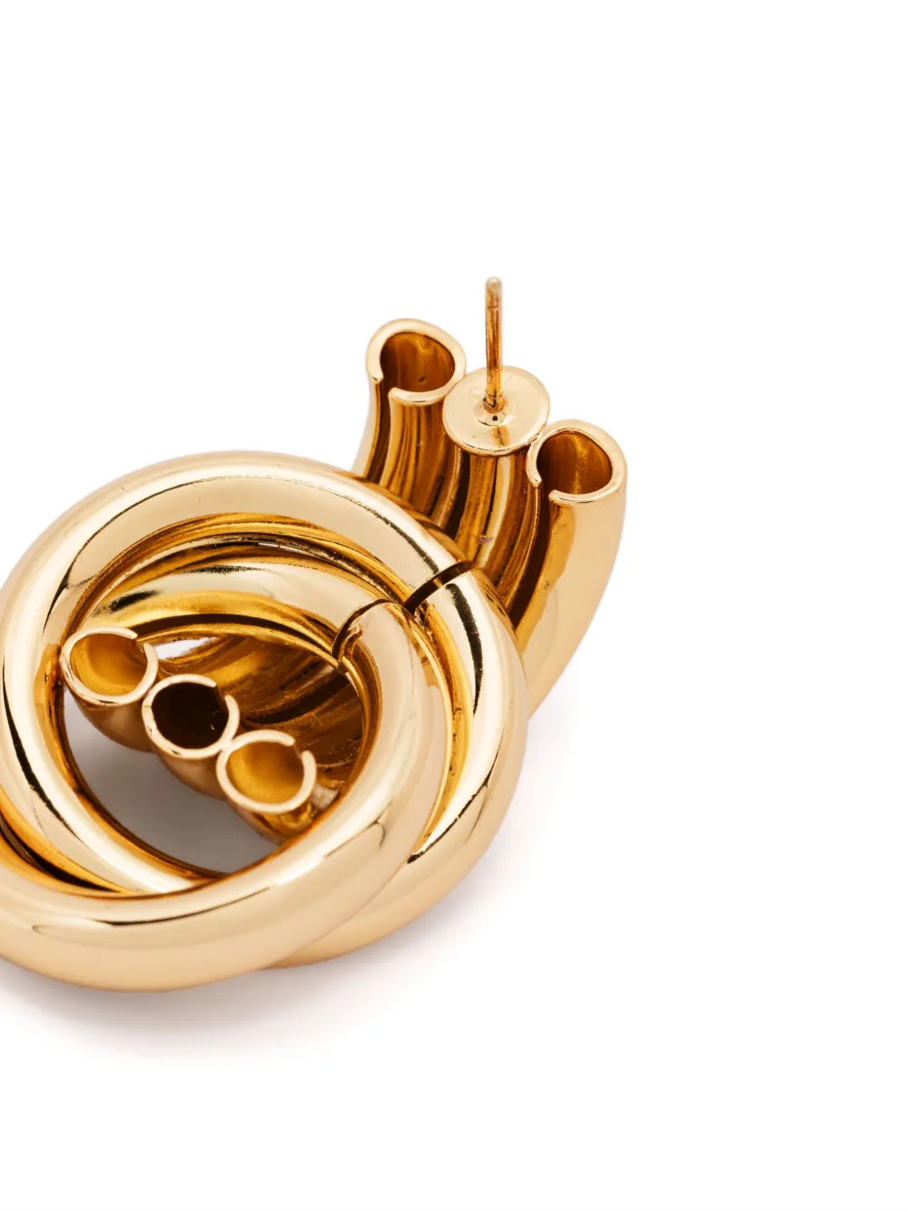 Heaven Mayhem Double Knot Earrings | Gold | FARFETCH | Farfetch Global