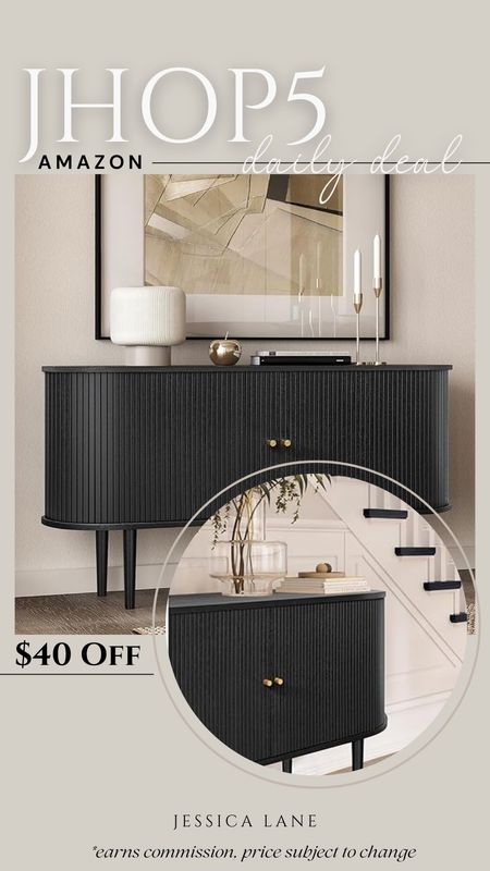 Amazon daily deal, save $40 on this gorgeous fluted sideboard. Sideboard, modern sideboard, dining room furniture, entryway furniture, fluted sideboard, Amazon furniture, Amazon home, Amazon deal

#LTKsalealert #LTKhome #LTKstyletip