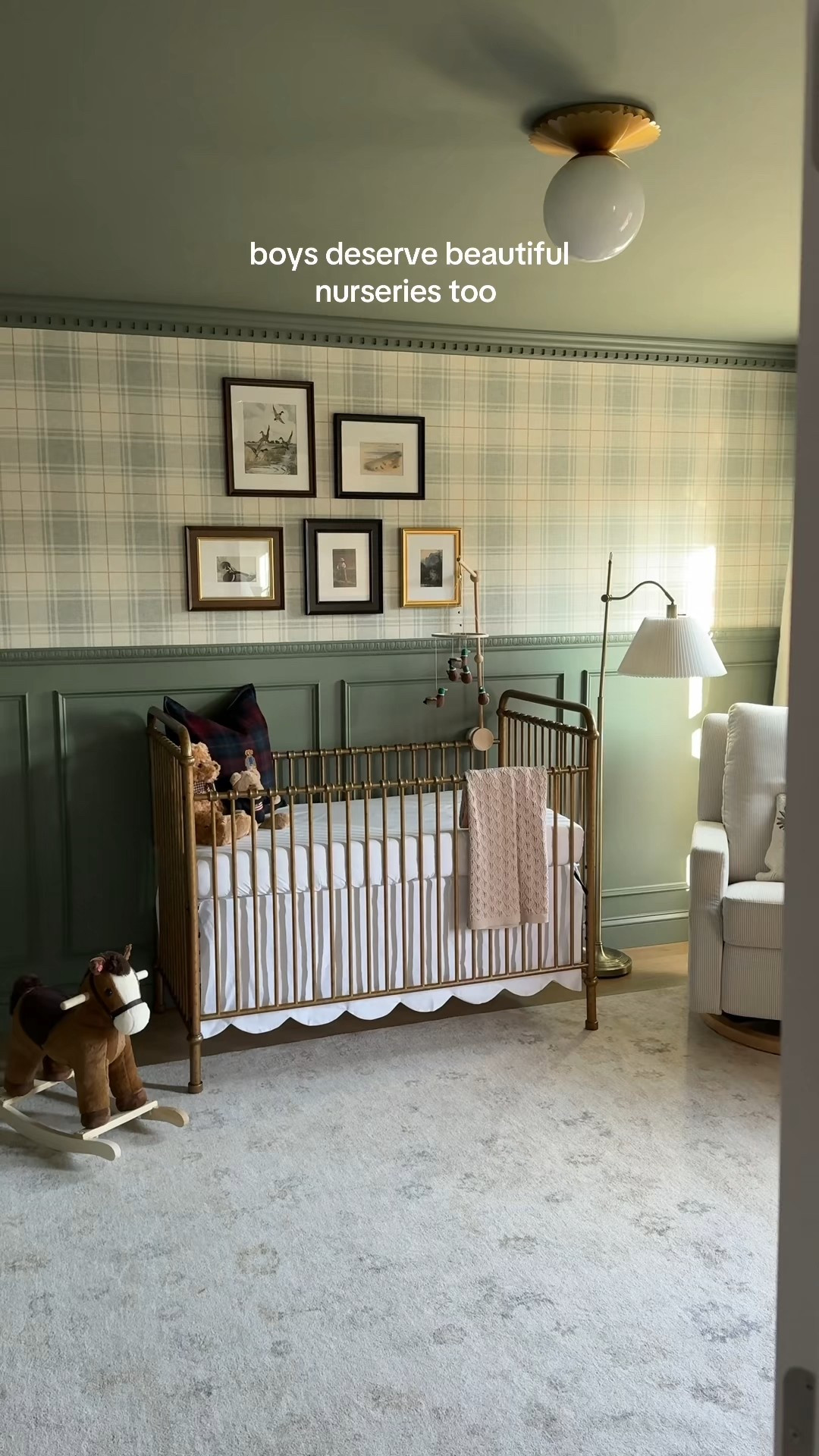 A vintage, Ralph Lauren inspired nursery for our baby boy!



#LTKKids #LTKBaby #LTKHome