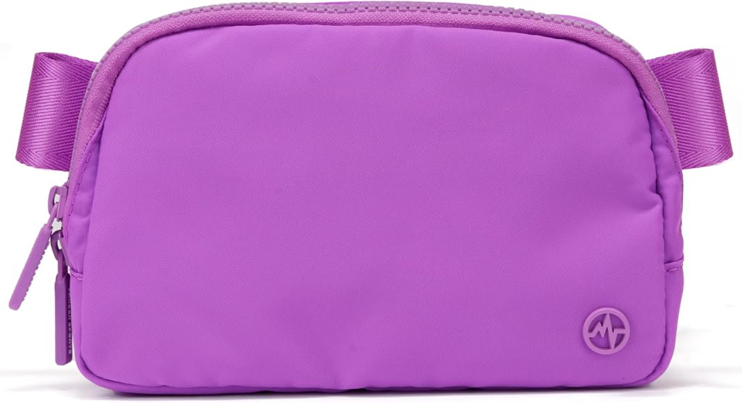 Pander Double Zipper Fanny Pack Nylon Everywhere Belt Bag, Fashion Waist Packs for Women with Adj... | Amazon (CA)
