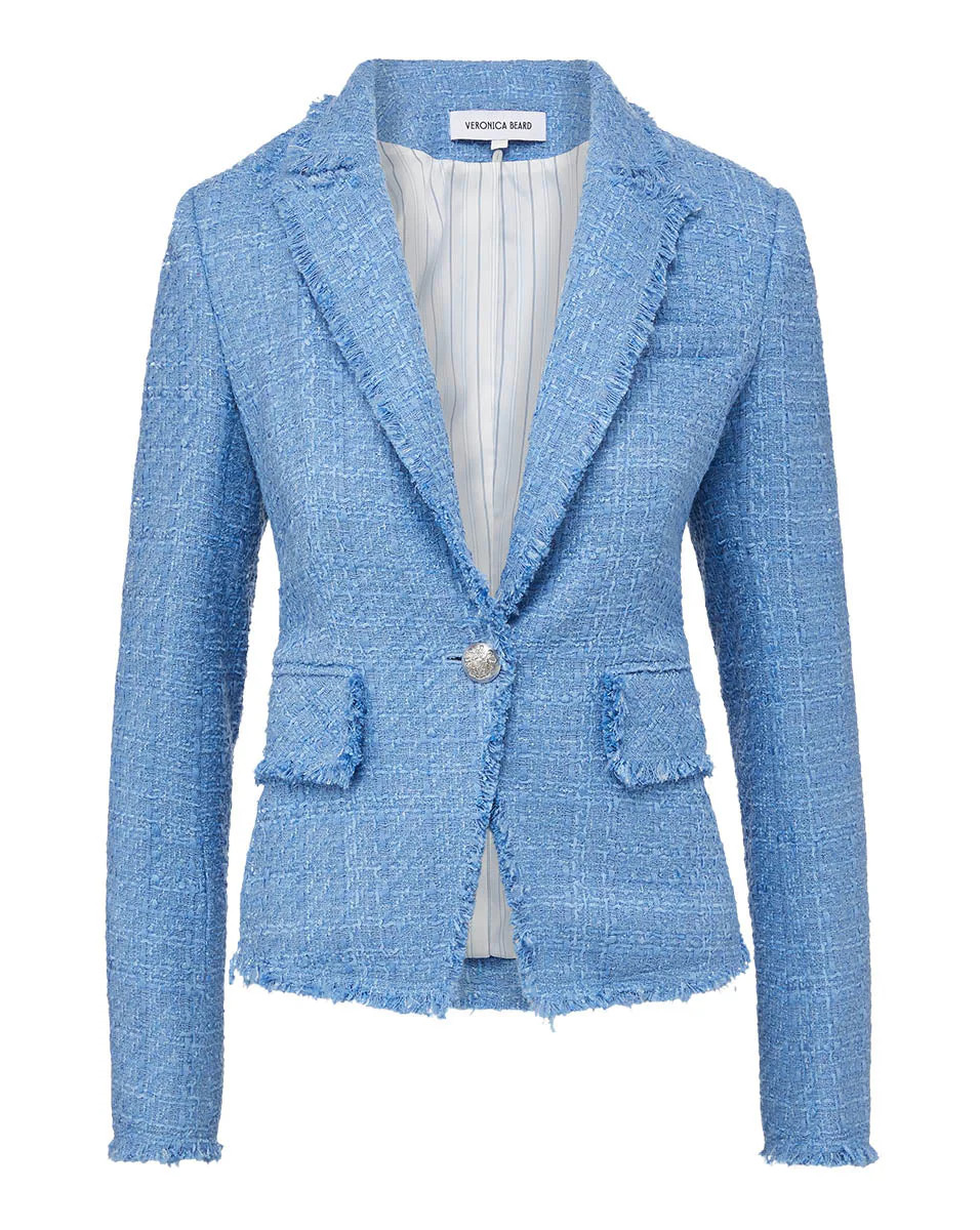 Hosanna Tweed Dickey Jacket | Veronica Beard