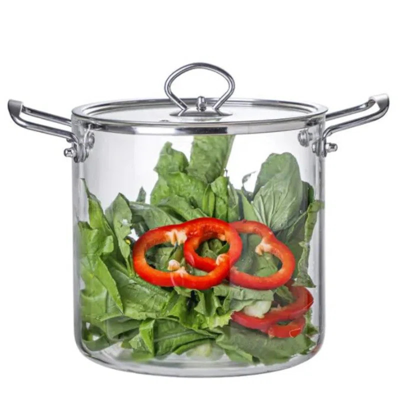 STP-Goods Clear Tempered Glass Soup Pot | Wayfair North America