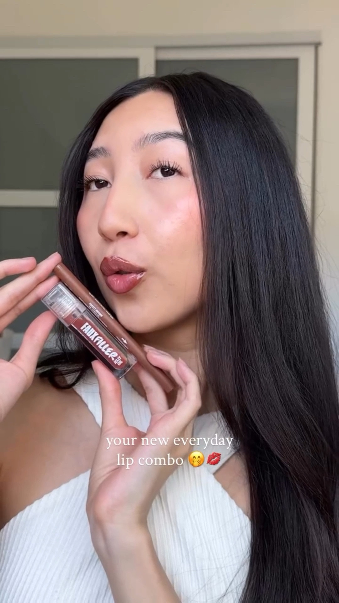 the perfect lip combo 💋 @hudabeauty lip stain liner in toasty brown & jelly lip oil in juicy peach 

lip combo, makeup, beauty #hudabeauties #hudabeauty #beauty #makeup #reels #lipcombo #lipstain

#LTKBeauty #LTKSeasonal