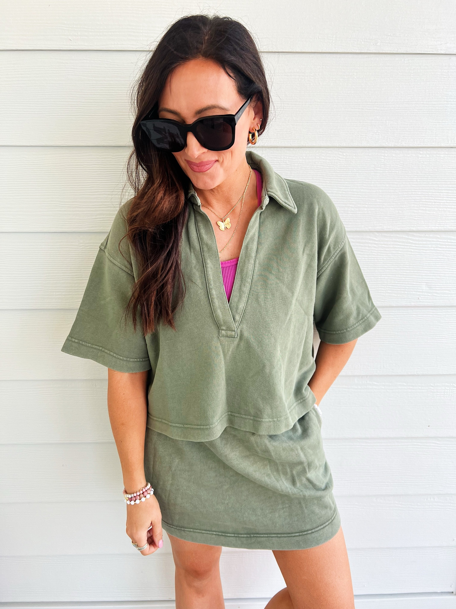 AERIE SET ON SALE! 
• small top
• medium bottoms 
both true to size 

#LTKsalealert #LTKSeasonal #LTKfindsunder50