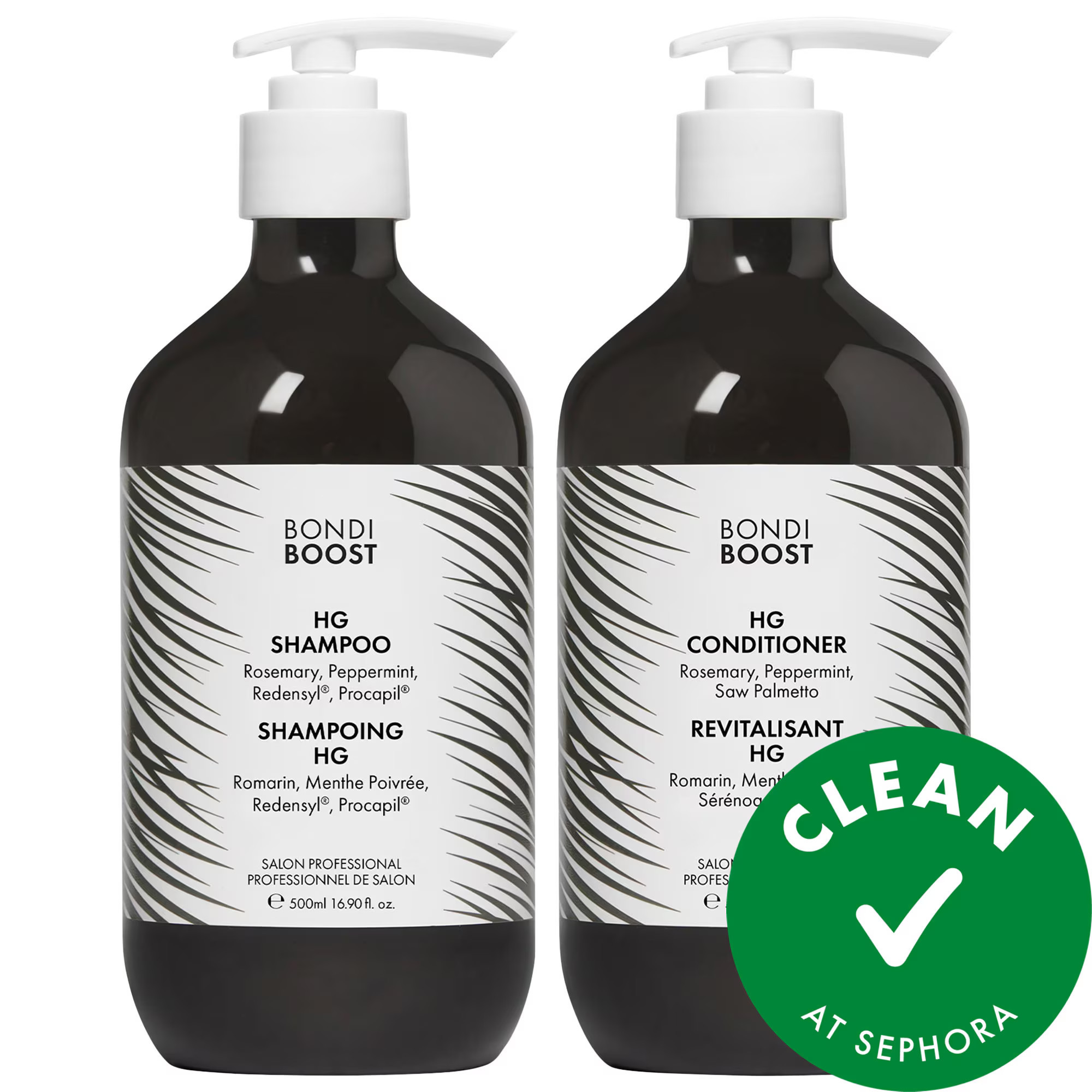 BondiBoost HG Shampoo & Conditioner Set for Thinning Hair with Rosemary | Sephora (US)