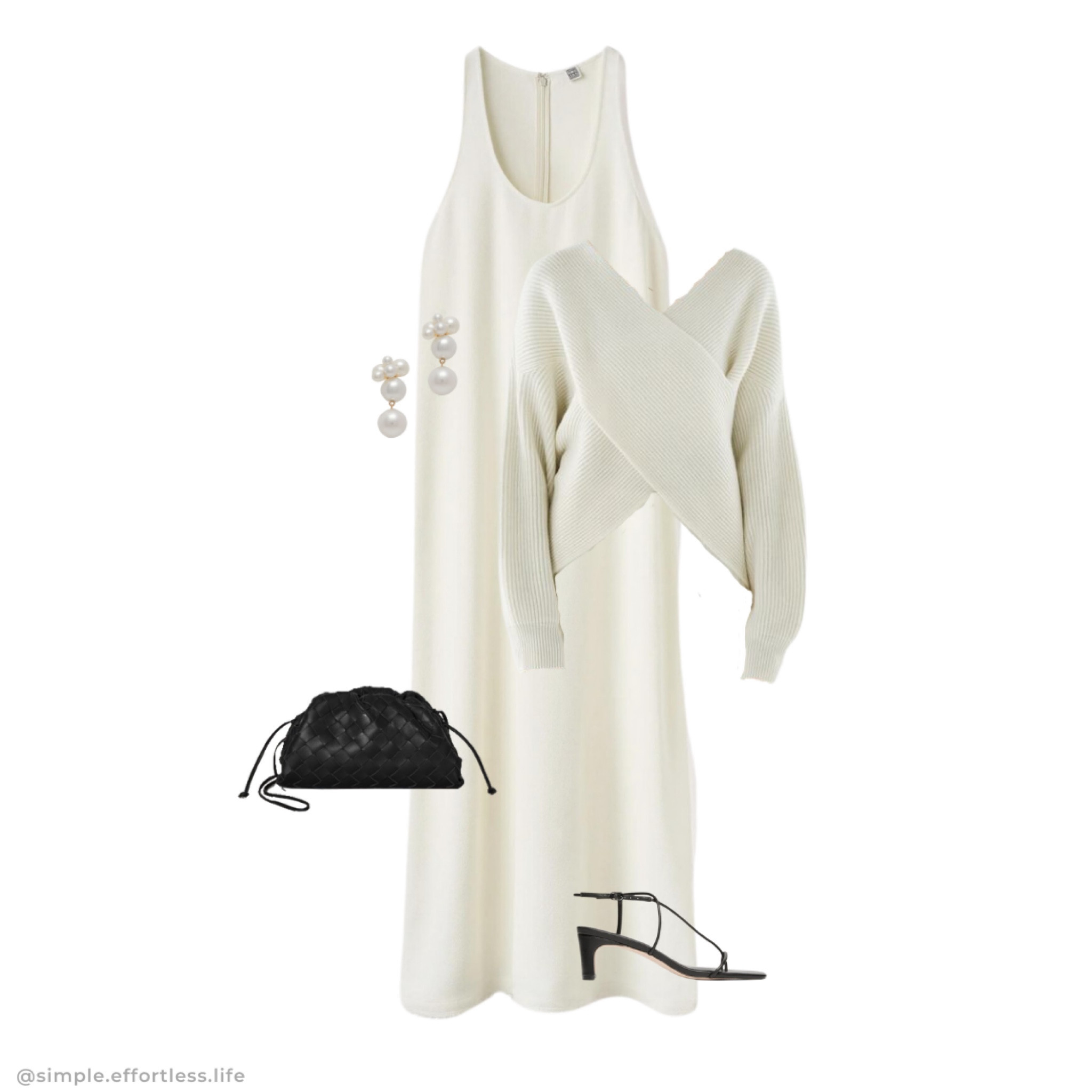 Perfect monochrome outfit 🤍

White dress, white outfit, monochrome outfit, cashmere wrap sweaterr

#LTKmidsize #LTKstyletip #LTKover40