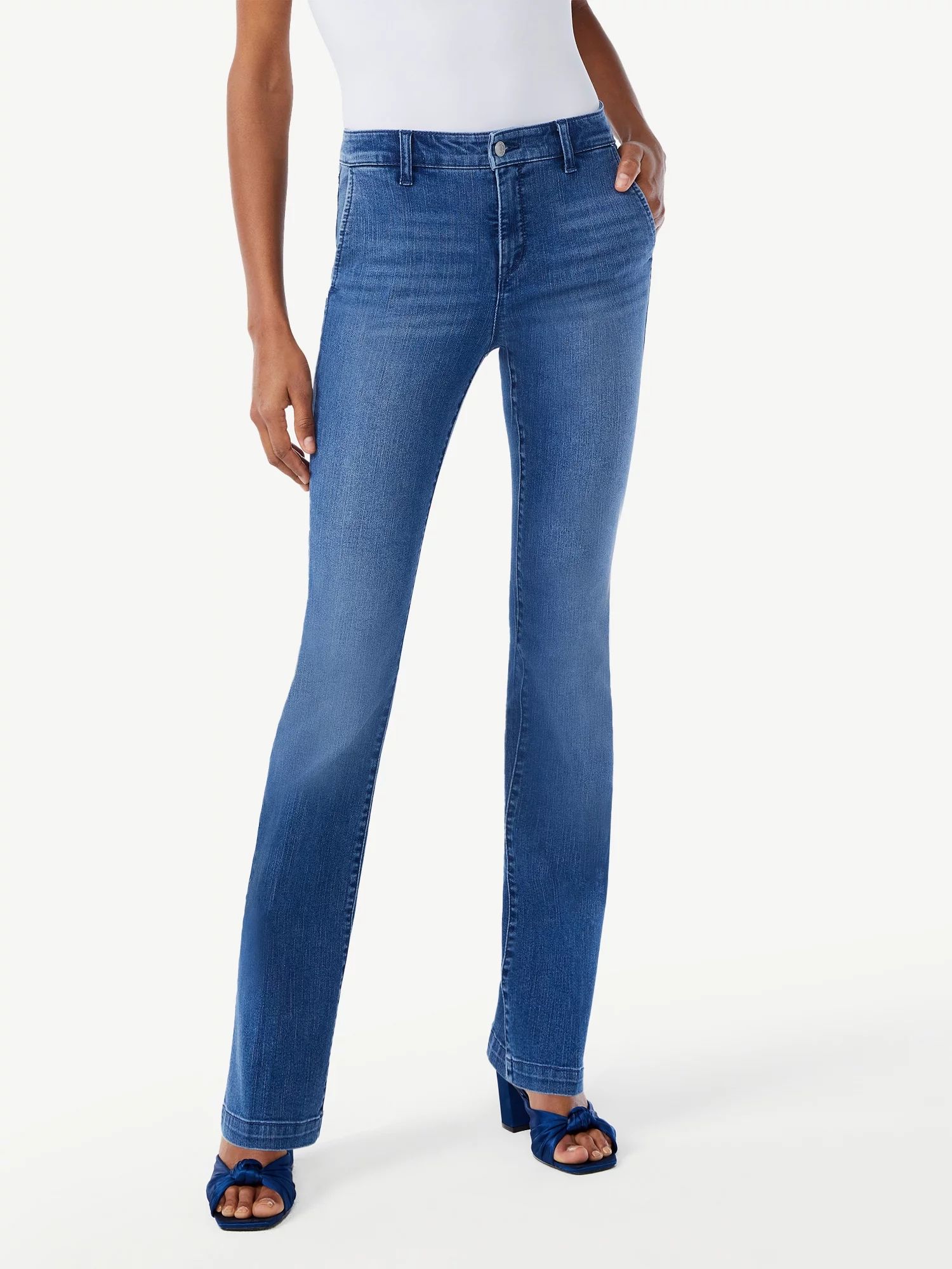 Scoop Women's Memphis Slim Trousers - Walmart.com | Walmart (US)