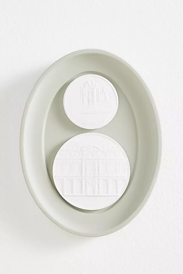 Sage Plaster of Paris Wall Charm | Anthropologie (US)
