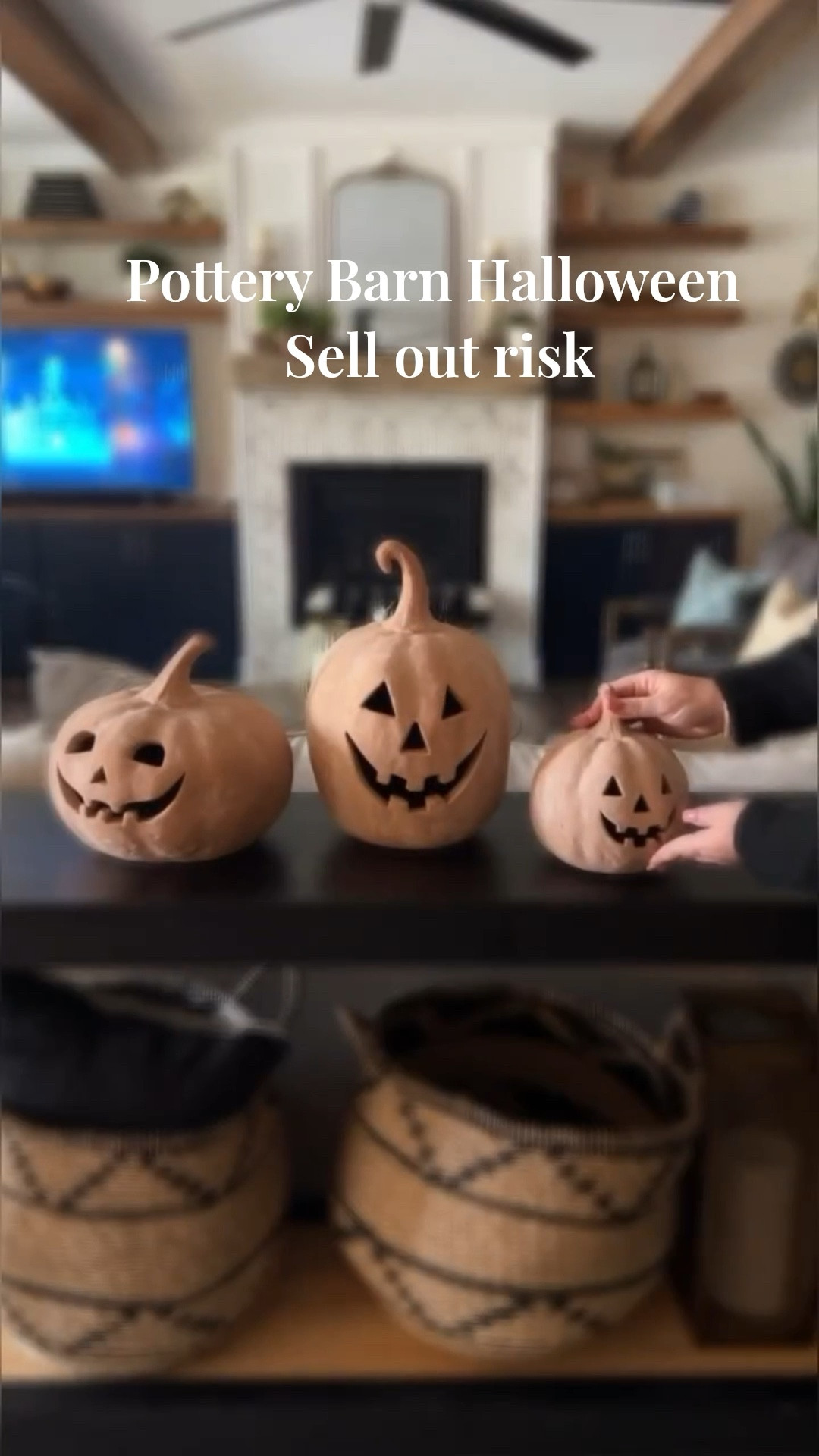 I have wanted these gorgeous (and heavy) terracotta @potterybarn Jack O’ Lanterns since last year but they were always sold out! I splurged this year and got them early and the do NOT disappoint! 

They come in small, medium and large and also come in a charcoal black color which is fabulous! 

I will link in stock Jack O Lanterns in stories or you can shop my home through the @shop.ltk app: 

https://www.shopltk.com/explore/NC%20Modern%20Farmhouse%20Design_

#LTKSeasonal #LTKHome
