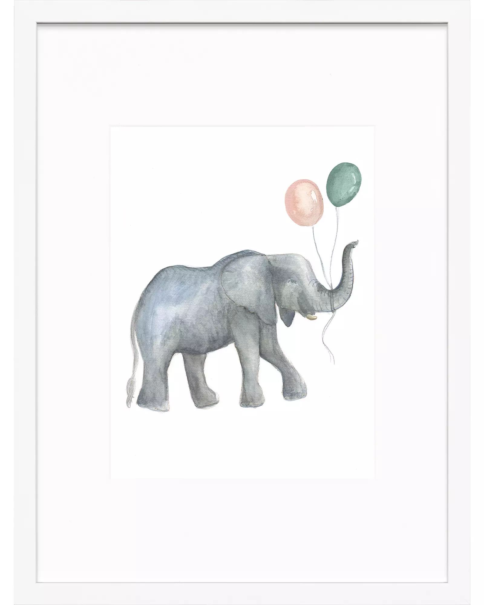 "Party Animals - Elephant" by Fours Are Yellow | Serena and Lily