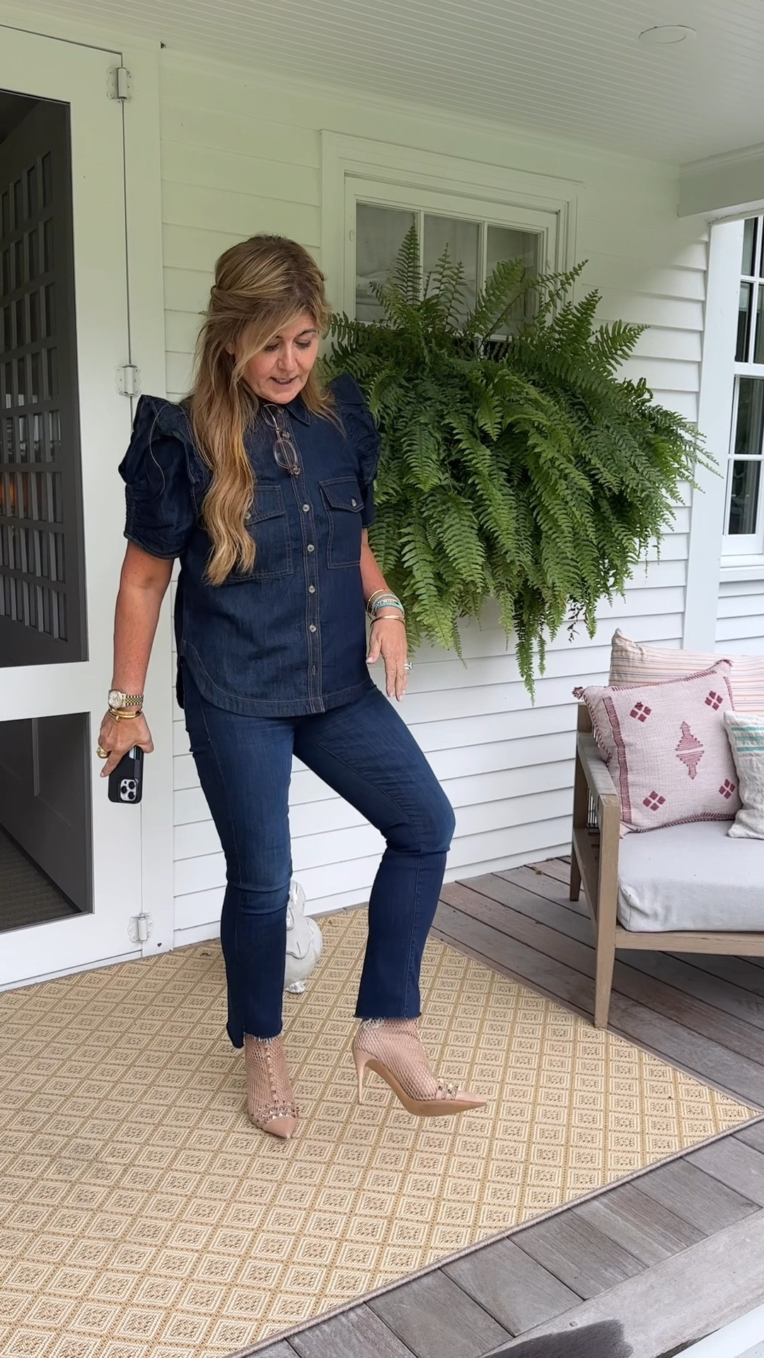 Outfit of the day! DENIM ON DENIM!!