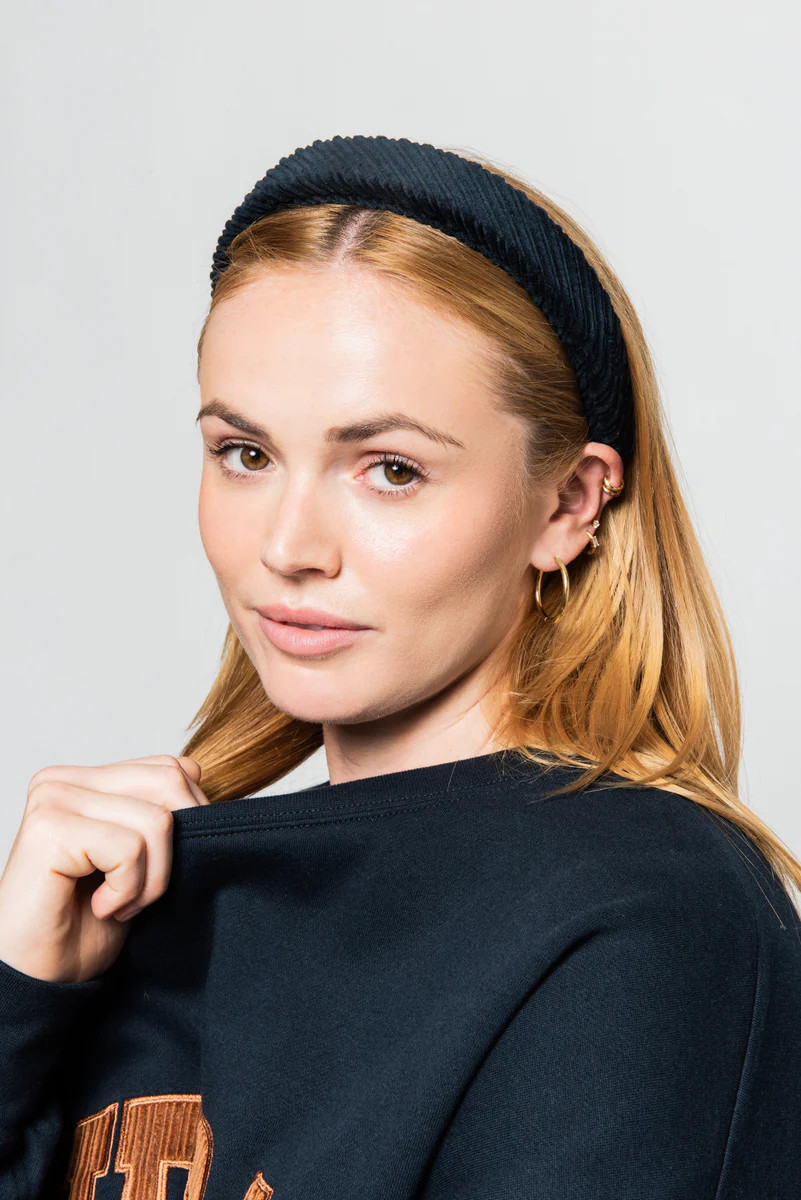 DREW HEADBAND NAVY | The Bar