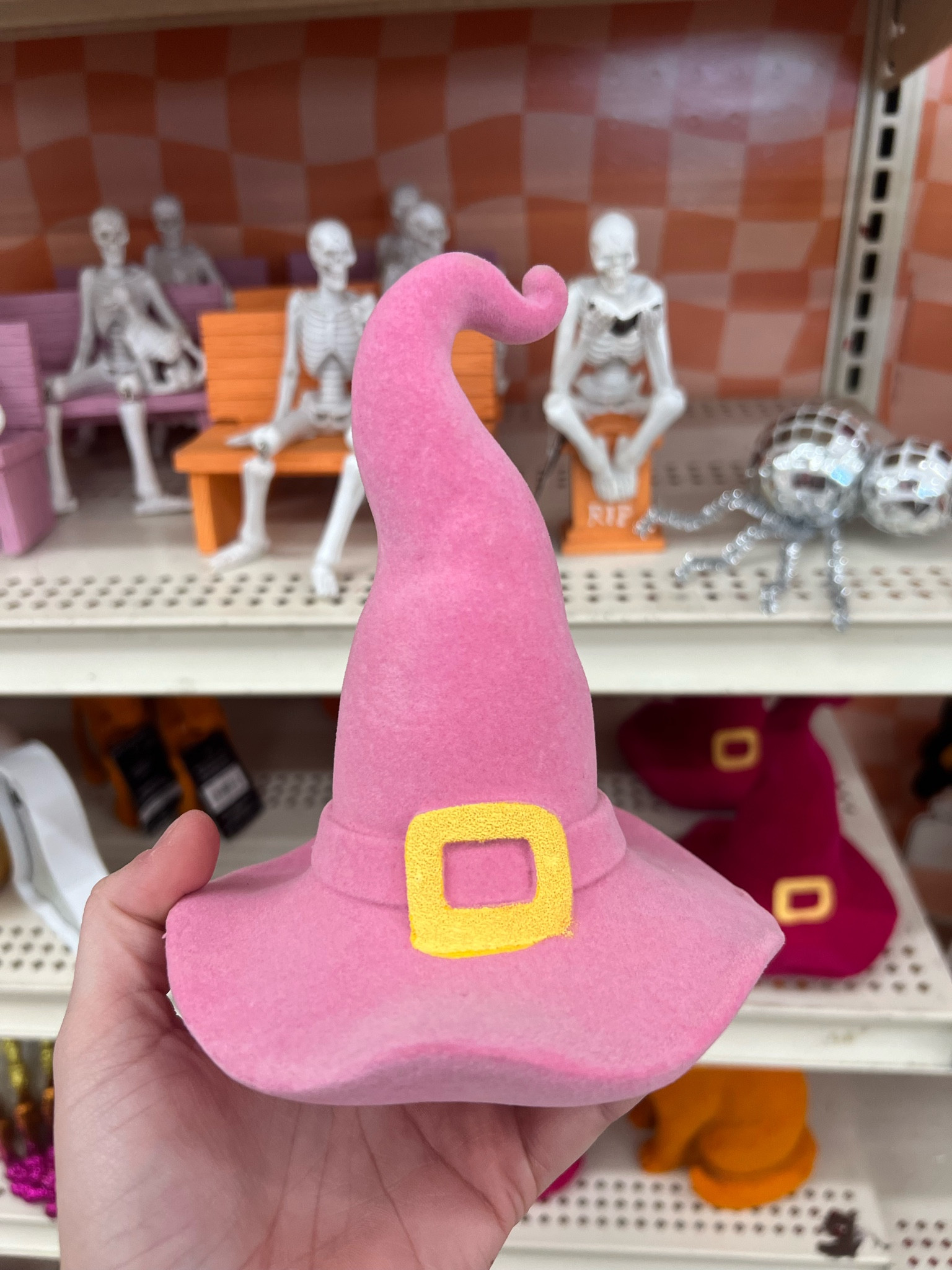 Michaels has the cutest flocked Halloween decor in store!!! 

Halloween, Halloween decor, flocked Halloween decor, home decor, flocked decor, witches hat, pink Halloween, pink Halloween decor, Michaels, Michaels Halloween decor  

#LTKSeasonal #LTKHalloween #LTKHome