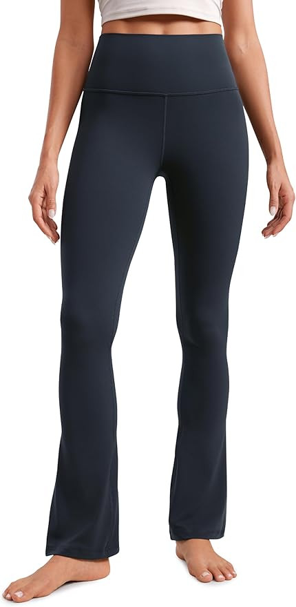 CRZ YOGA Butterluxe Mini Flared Leggings 30"/31.5"/33'' - High Waist Bootcut Casual Lounge Women ... | Amazon (US)